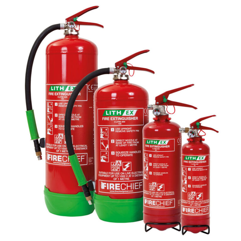 Lithium Battery Fire Extinguishers
